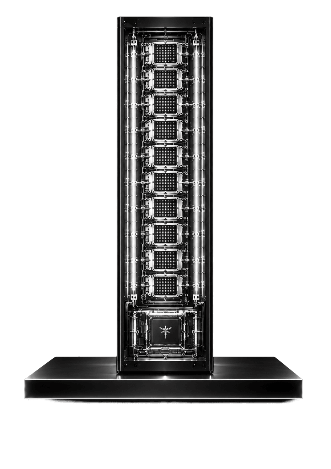 ARC Yotta concept with an open front showing an internal compute arrangement